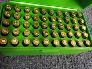 lot 173 image: Case of Bullets Cal 22 Hornet 45 Gr...