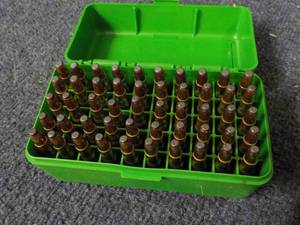 lot 185 image: Case of Bullets Cal 30-30 170 gr Fl...