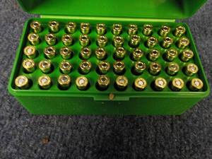 lot 192 image: Case of Bullets Cal 22 55 Gr Spilge...