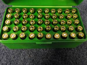 lot 197 image: Case of Bullets Cal 22 55 Gr Hornad...
