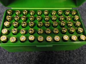 lot 202 image: Case of Bullets Cal 22 55 Gr Hornad...