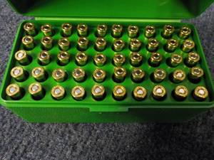 lot 203 image: Case of Bullets Cal 22 55 Gr Sp Hor...