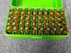 lot 206 image: Case of Bullets Cal 30-30 Flat Nose...