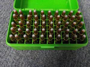 lot 211 image: Case of Bullets Cal 30-30 Flat Nose...
