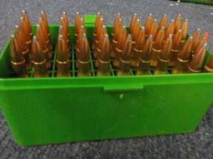 lot 223 image: Case of Bullets Cal 30-06 Mixed...