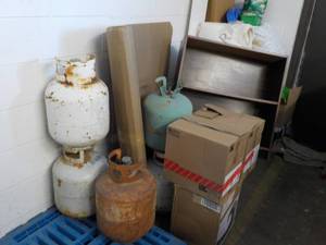 lot 229 image: Corner Lot of unclaimed merchandise...