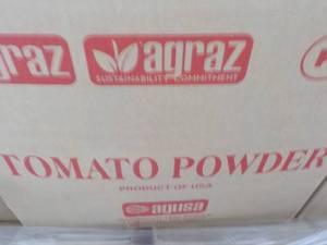 lot 230 image: 2 -55 lb. boxes Tomato Powder...