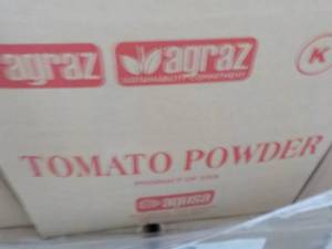 lot 231 image: 2 -55 lb. boxes Tomato Powder...
