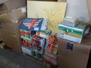 lot 232 image: lot of unclaimed merchandise...