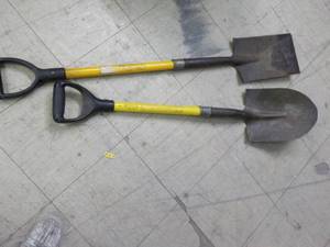 lot 274 image: spade and shovel...