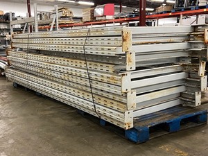 Bulk Lot Of Pallet Rack Uprights
