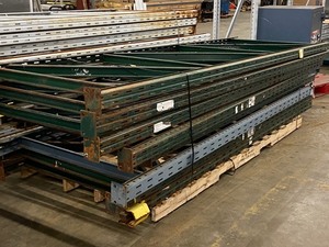 Bulk Lot Of Pallet Rack Uprights