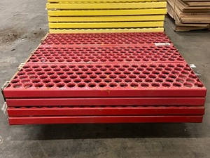 Pallet Of (9) Safety Decking Grates