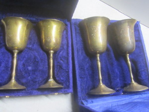 Brass Goblets