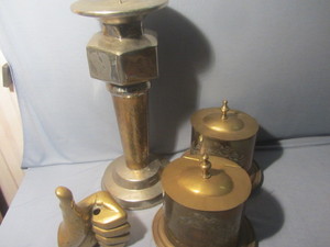Brass Thumbs Up & Vessels