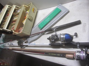 Tackle, Rods, Reels