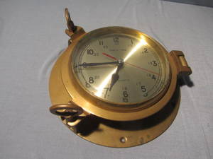 Brass Portal Shaped Clock