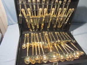 Gold Finished Tableware
