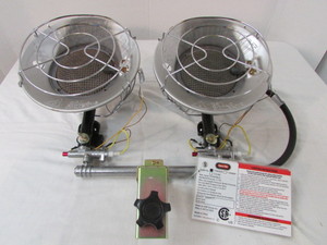 Double Head Propane Heater