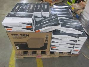 lot 62 image: Entire Pallet - Kimtech 14 710 in. x 16 35 in. Precision Wiper, POP-UP Box, 1-Ply, White, 140 Per Box KCC05514CT