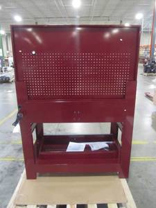 lot 40 image: Kobalt 48-in W x 36-in H 3-Drawer Wood Work Bench