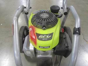 lot 159 image: Ryobi 3100-PSI 2.5-GPM Honda Gas Pressure Washer with Idle Down RY80940B