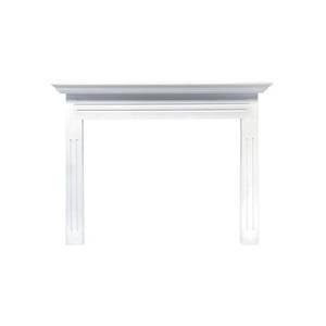lot 252 image: Pearl Mantel Newport 65 in. x 51 in. MDF White Full Surround Mantel 510-48