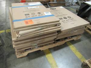 lot 272 image: WHOLESALE MIXED PALLET OF RETURNS, LIQUIDATIONS OR SHELF PULLS - KITCHEN CABINET PANELING