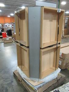 lot 276 image: 360 Degree Retail Display Cabinet - Stationary, In nice condition.