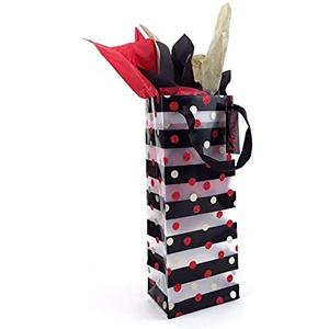 lot 239 image: 2 Cases of Wondershop WineGift Bags, Sturdy Single Bottle and Swag Gift Bags. 051001088 - 48 BagsCase.