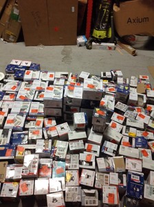 Lot of Recessed LED Lighting  diferent sizes original custumers returns
