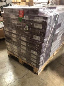 Pallet of 43 cases Home Decorators Collection Hayes River Oak 12mm Thick x 7-916 in. Wide x 50-58 in. Length Water Resistant Laminate Flooring (15.95 sq. ft.case)
