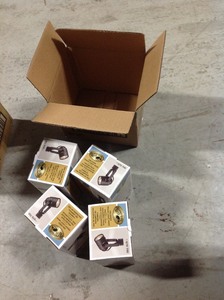 Pallets of mix Hampton Bay Black Pinhole Cylinder Track Lighting Fixture and Hampton Bay Halogen Track Light Head White New
