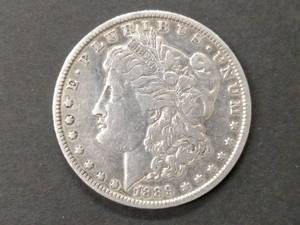 lot 24 image: 1889 O Morgan Silver Dollar...