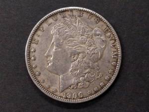 lot 35 image: 1900 Morgan Silver Dollar...