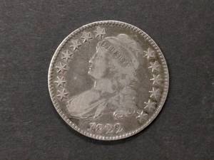 lot 95 image: 1822 Capped Bust Lettered Edge Silv...
