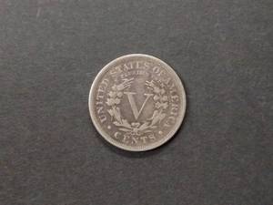 lot 132 image: 1905 Cents V Nickel...