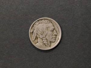 lot 133 image: 1913 D Type 1 Buffalo Nickel...