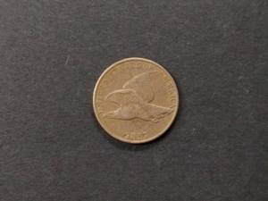 lot 140 image: 1857 Flying Eagle Cent...