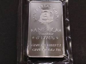 lot 145 image: 10 Ounce Silver Bar, No Tax on This...
