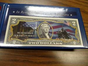 lot 158 image: 2009 Colorized Two Dollar Federal R...
