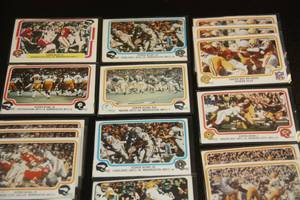 1977 to 1980 Fleer Teams in Action VikingsPackers Lot  22 Cards