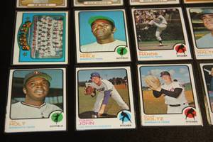 1971-1973 Topps Baseball Card Lot  20 Cards