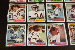 1981-1982 Topps Football Card Lot  23 Cards
