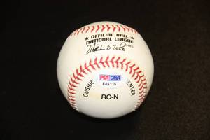 Don Baylor Baseball Auto PSADNA COA