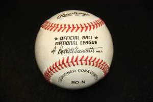 Tim Teufel Baseball Auto