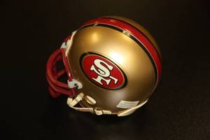 1995 Riddell Authentic Mini Helmet San Francisco 49ers