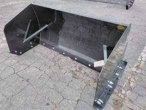 lot 607 image: 6 Snow Pusher (Skid Steer Attachment)