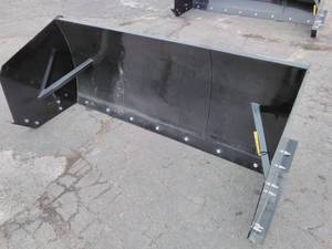 lot 605 image: 7 Snow Pusher (Skid Steer Attachment)