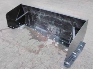 8 Snow Pusher (Skid Steer Attachment)